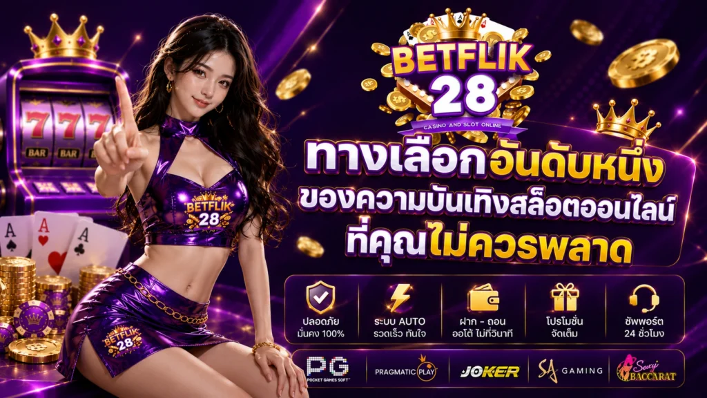 betflik28 ทางเลือกอันดับหนึ่งของความบันเทิงสล็อตออนไลน์ที่คุณไม่ควรพลาด